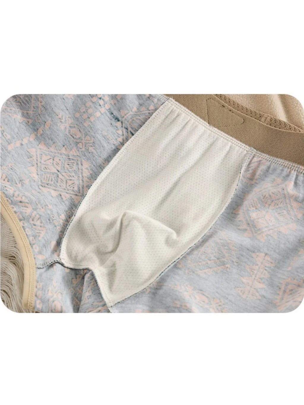 3 PCS Unisex Cotton Boxer Briefs