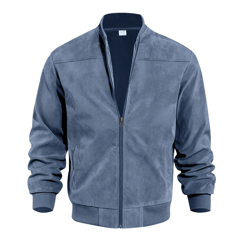 📢🎉50%Discount!!!🛍️✨Classic men's bomber jacket with front zipper