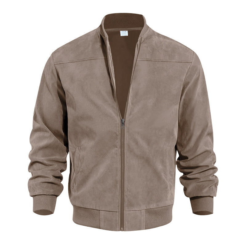 📢🎉50%Discount!!!🛍️✨Classic men's bomber jacket with front zipper